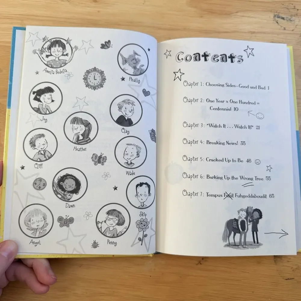 Amelia Bedelia and Friends Book 1 Beat the Clock by Herman Parish Hardcover Book